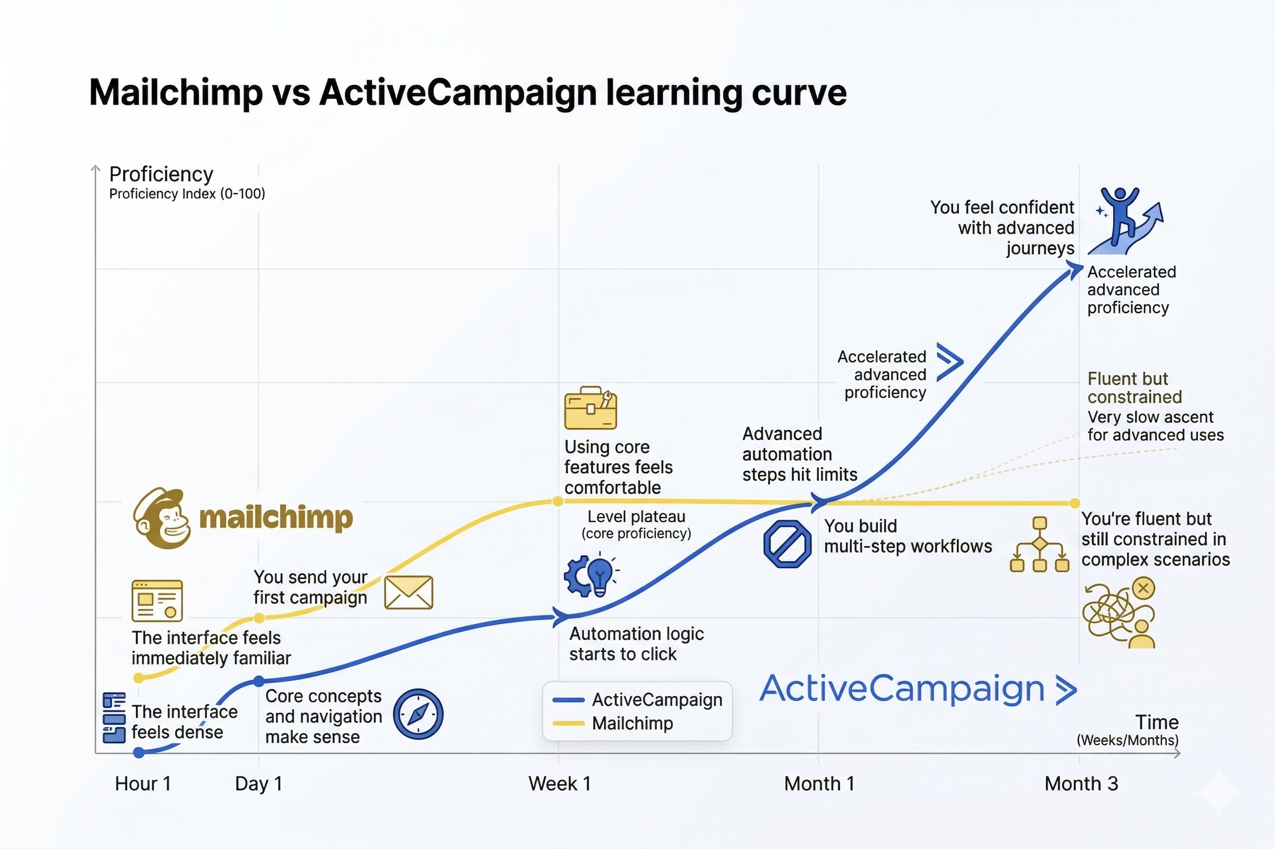 ActiveCampaign vs. Mailchimp