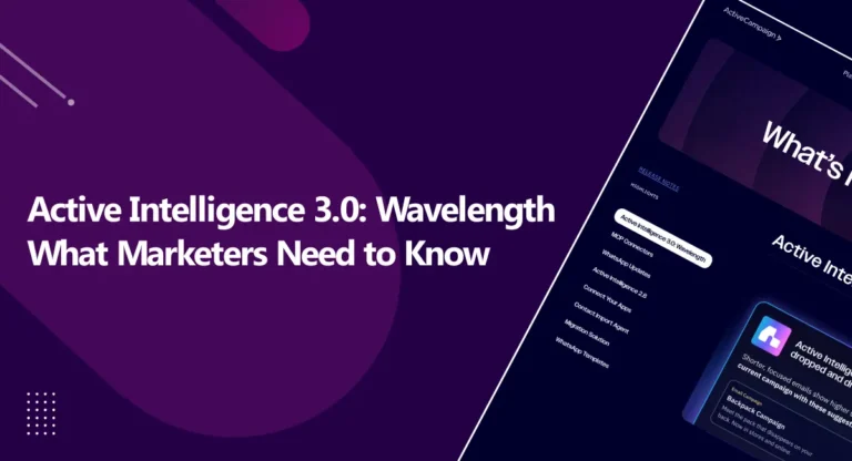 Active Intelligence 3.0 Wavelength What Marketers Need to Know