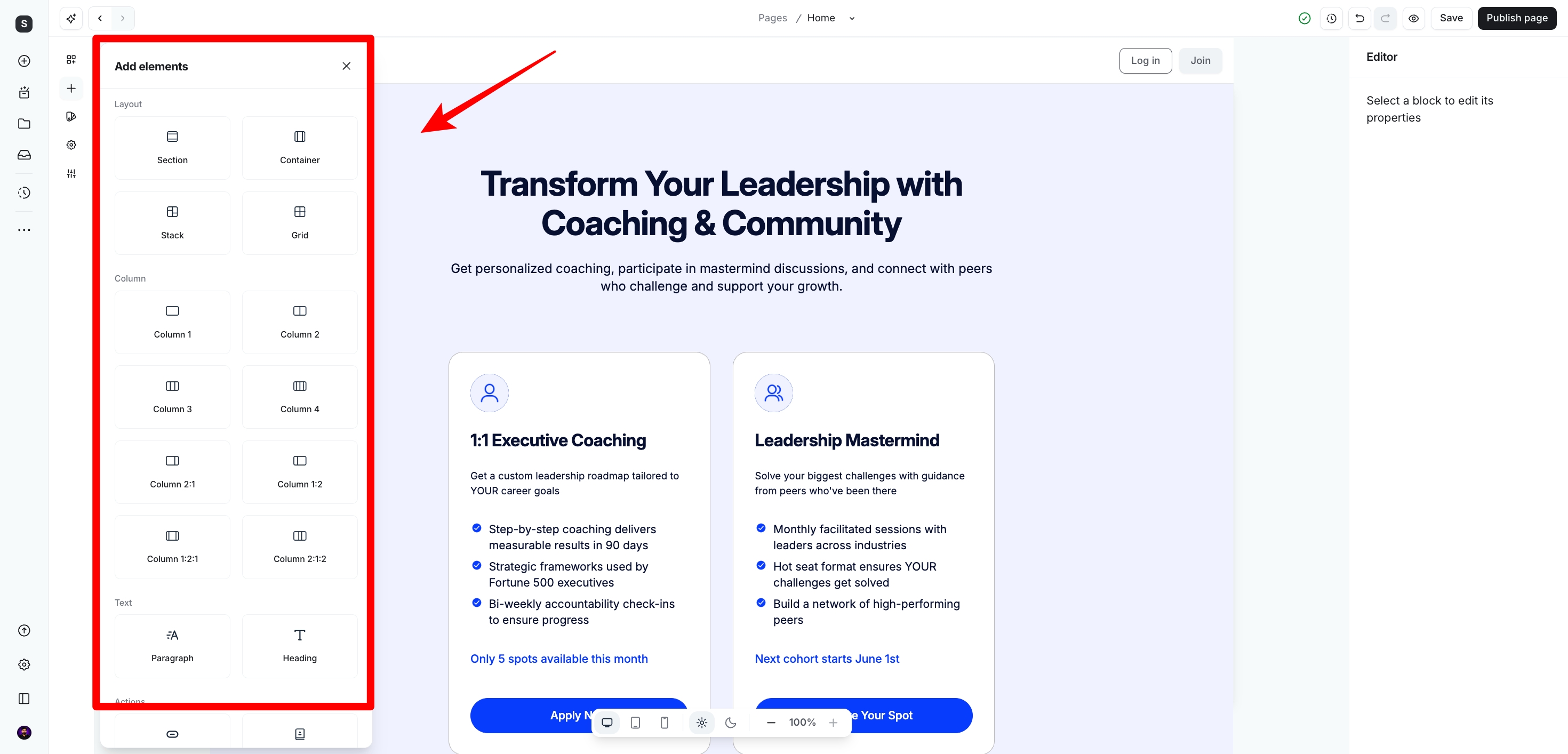 Add Elements in Circle Add Elements in Circle