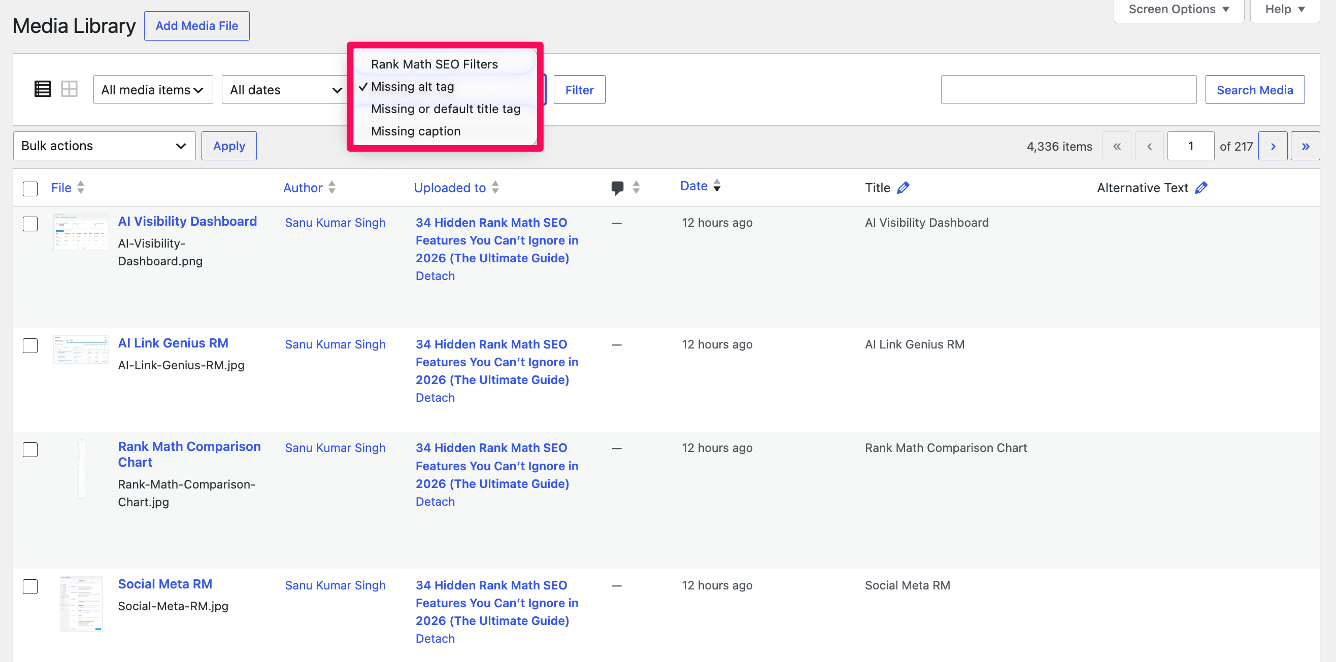 Advanced Filtering for Images Rank Math Advanced Filtering for Images Rank Math