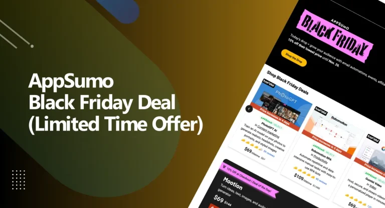 AppSumo Black Friday Cyber Monday Deal