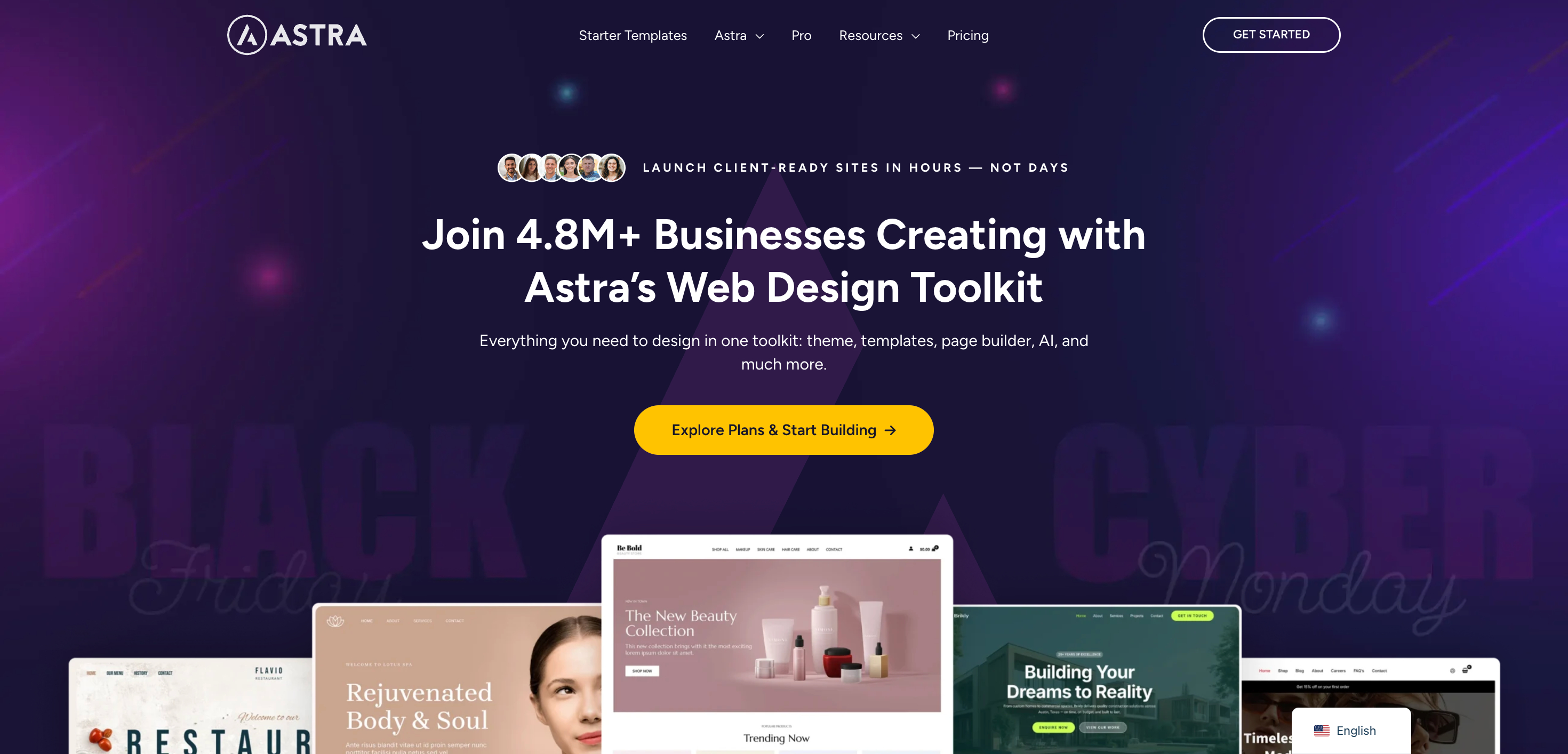 Astra BFCM Home Astra BFCM Home