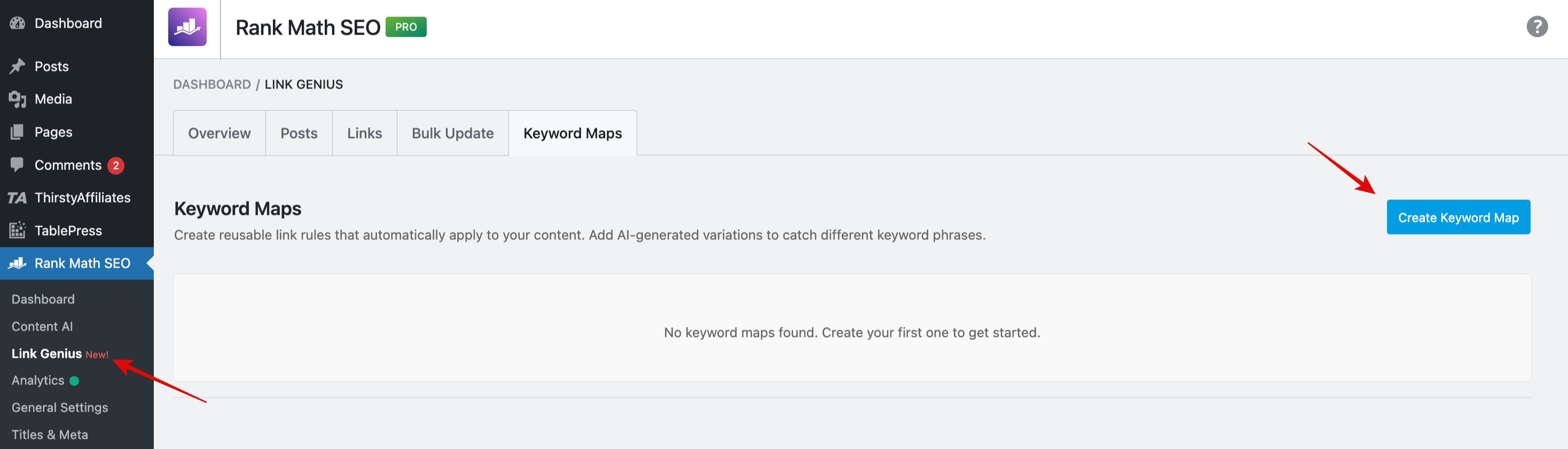How to Build Internal Links For SEO in WordPress Using Rank Math AI Link Genius (Step-by-Step)
