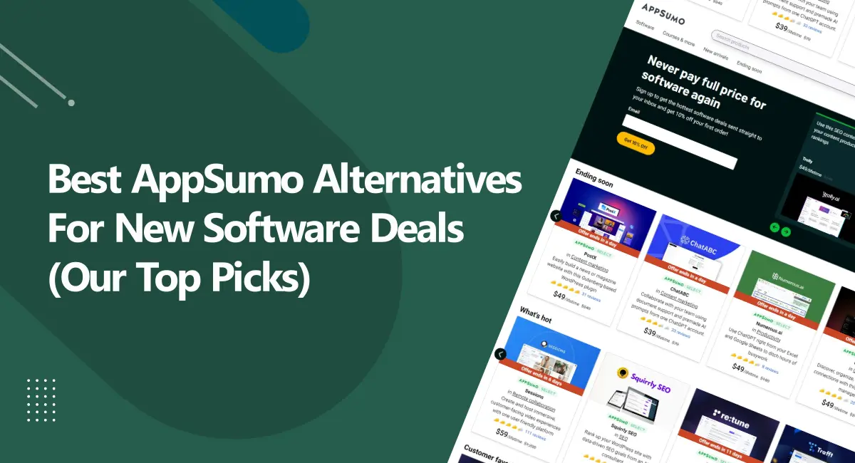 Best AppSumo Alternatives Best AppSumo Alternatives and Competitors