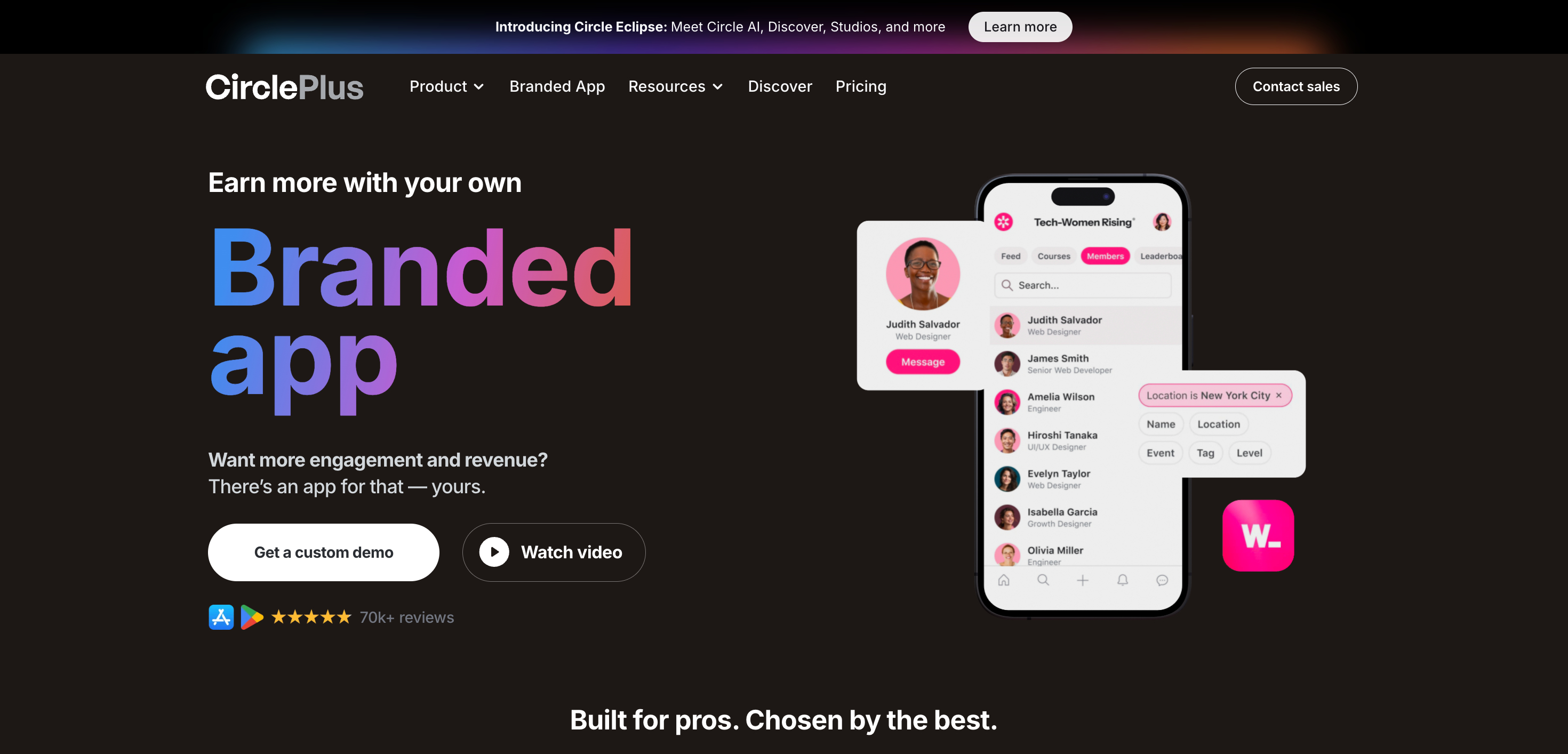 Branded Community Apps Circle Plus Branded Community Apps Circle Plus