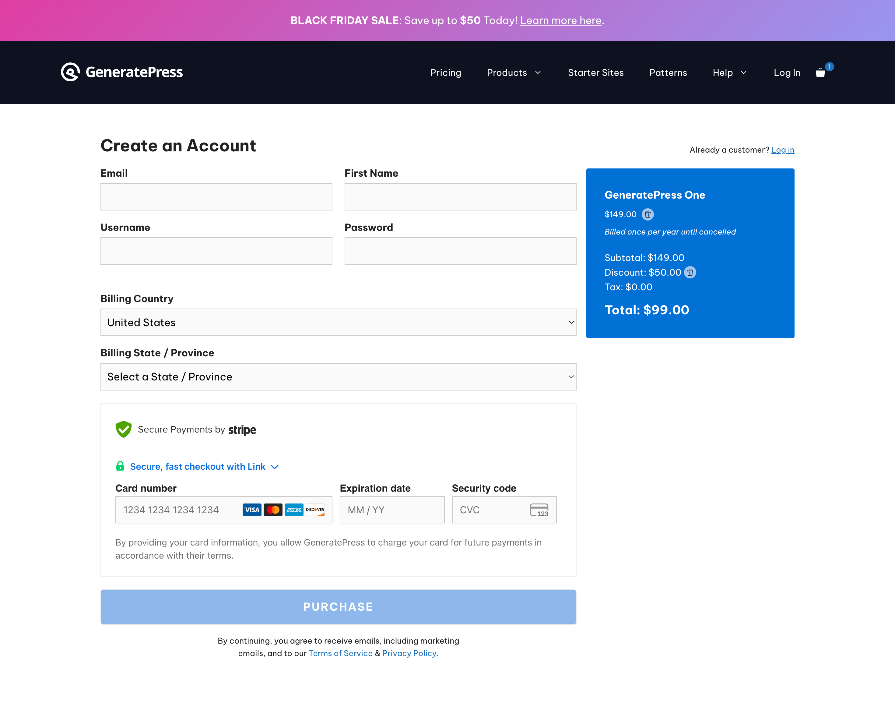 Checkout GeneratePress Checkout GeneratePress