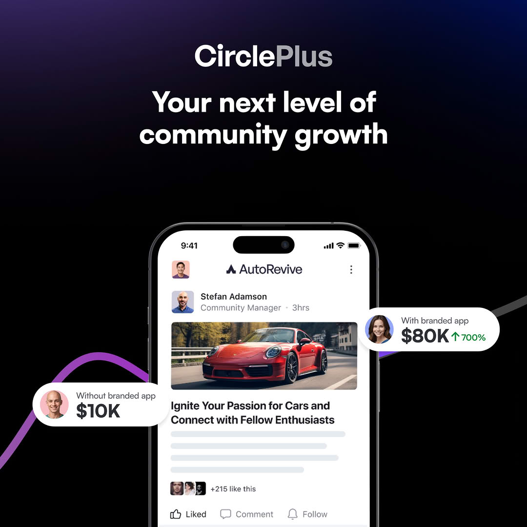 Circle Plus Banner Circle Plus Banner