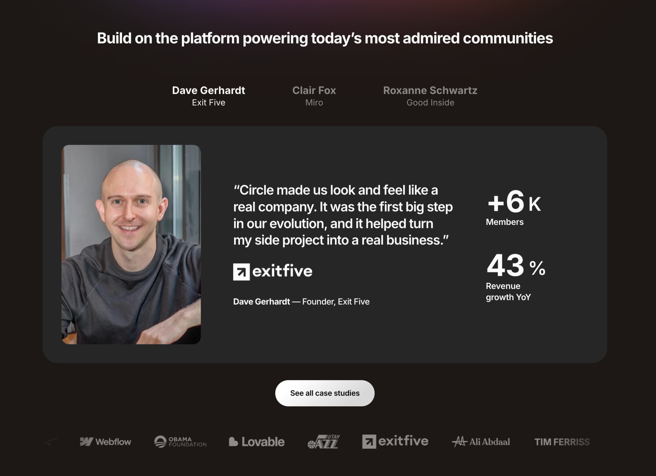 Circle Plus Built for Communities That Scale Circle Plus Built for Communities That Scale
