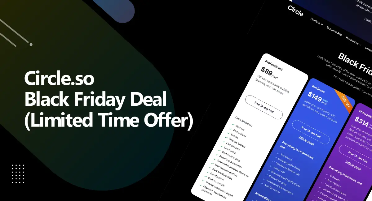 Circle.so Black Friday