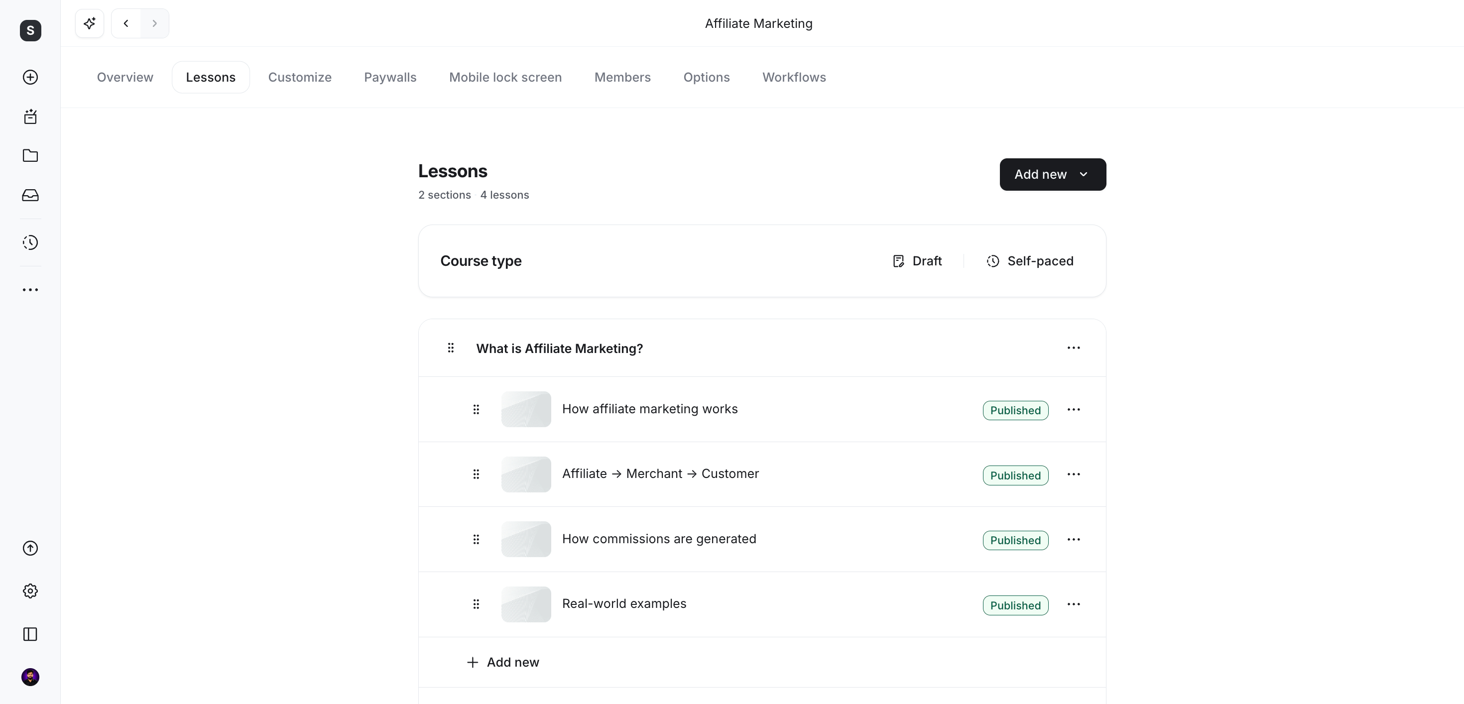 Create Course in Circle Create Course in Circle