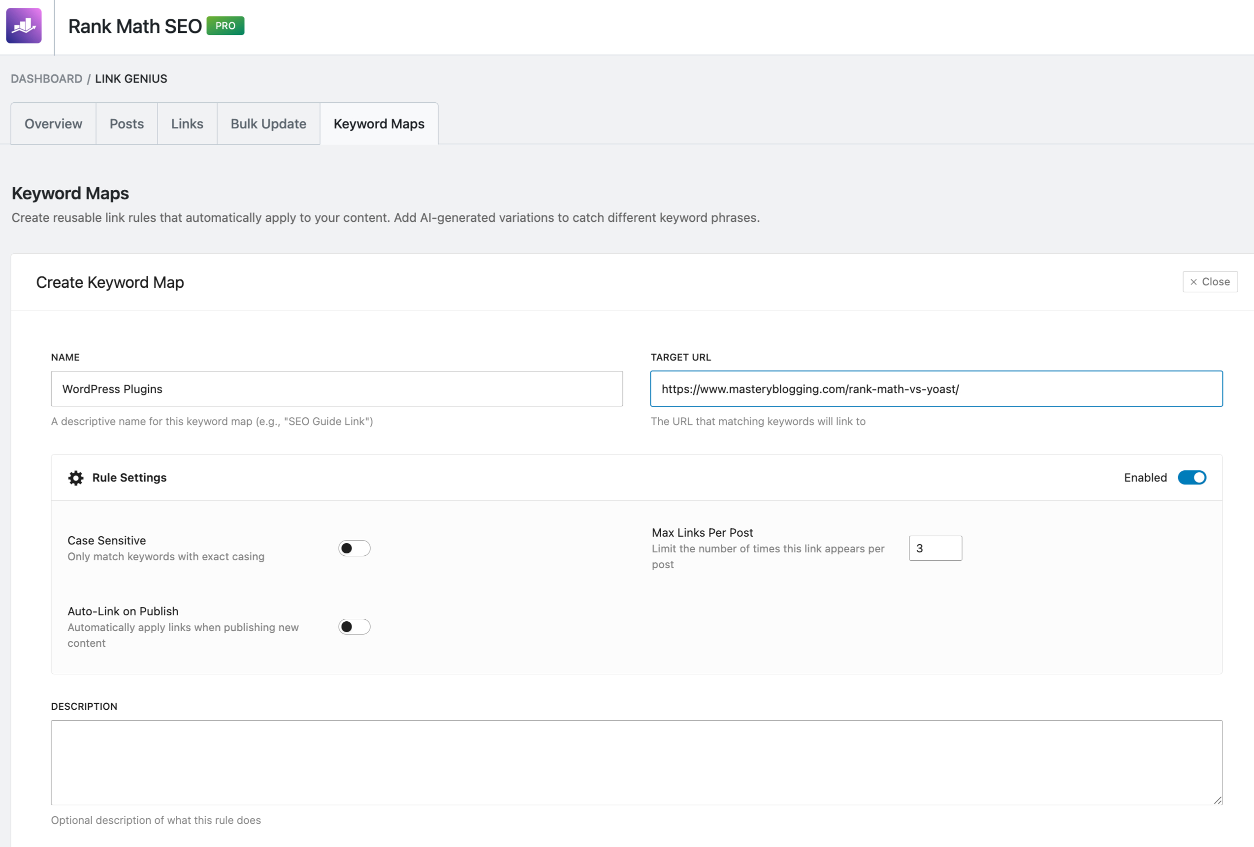 How to Build Internal Links For SEO in WordPress Using Rank Math AI Link Genius (Step-by-Step)