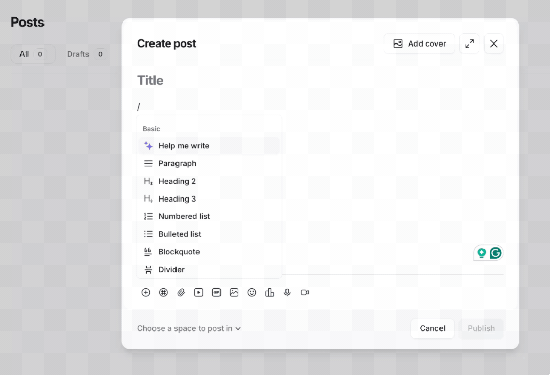 Create Post Circle Community Create Post Circle Community