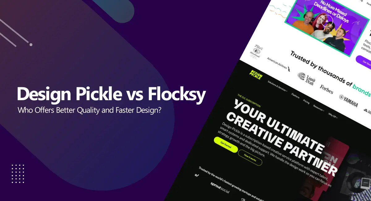 Design Pickle vs Flocksy Design Pickle vs Flocksy