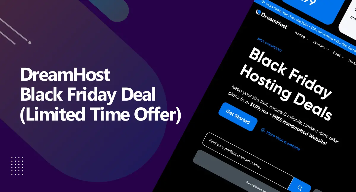 DreamHost Black Friday