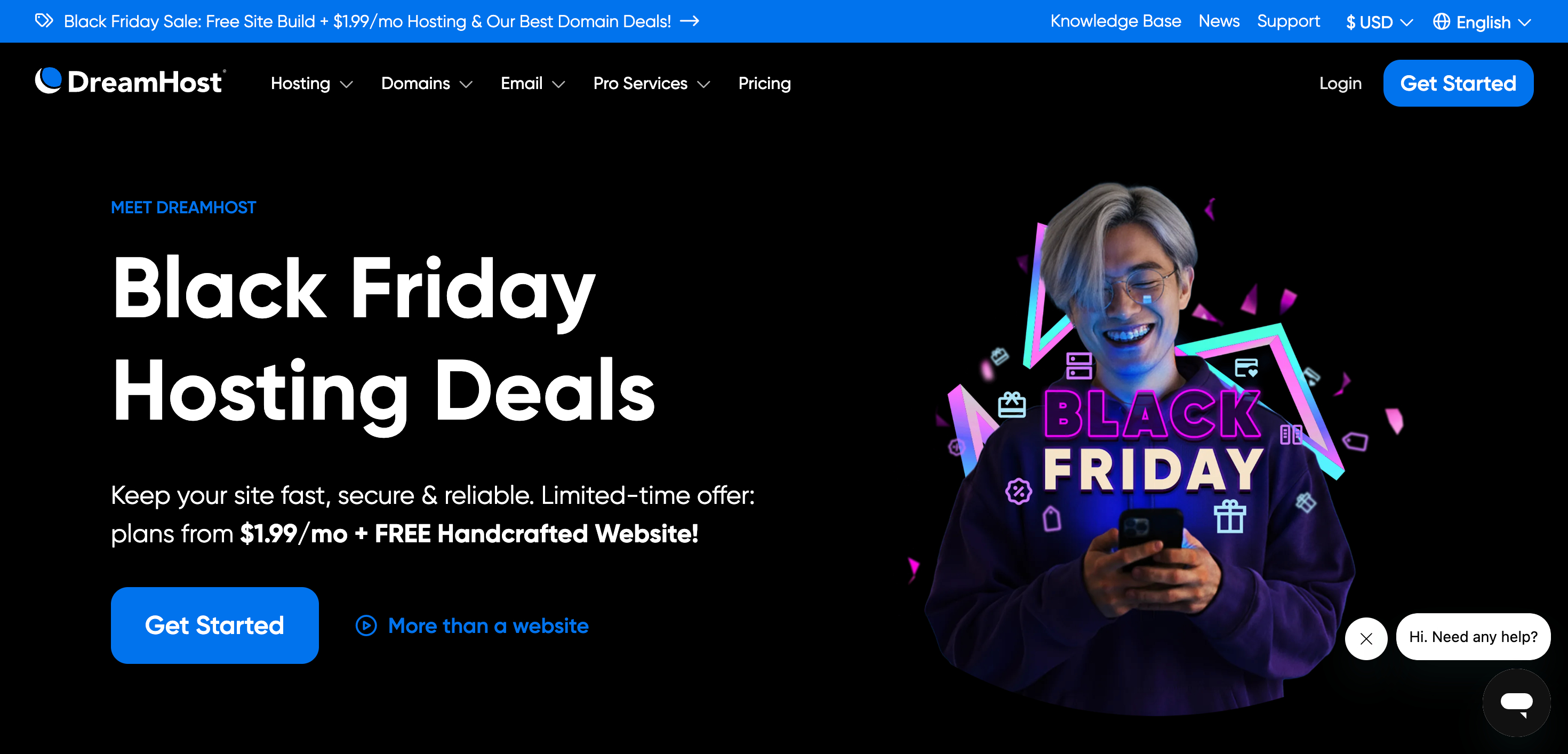 Dreamhost BFCM Banner 2025 Dreamhost BFCM Banner 2025