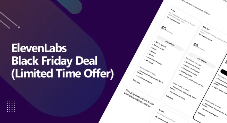 ElevenLabs Black Friday