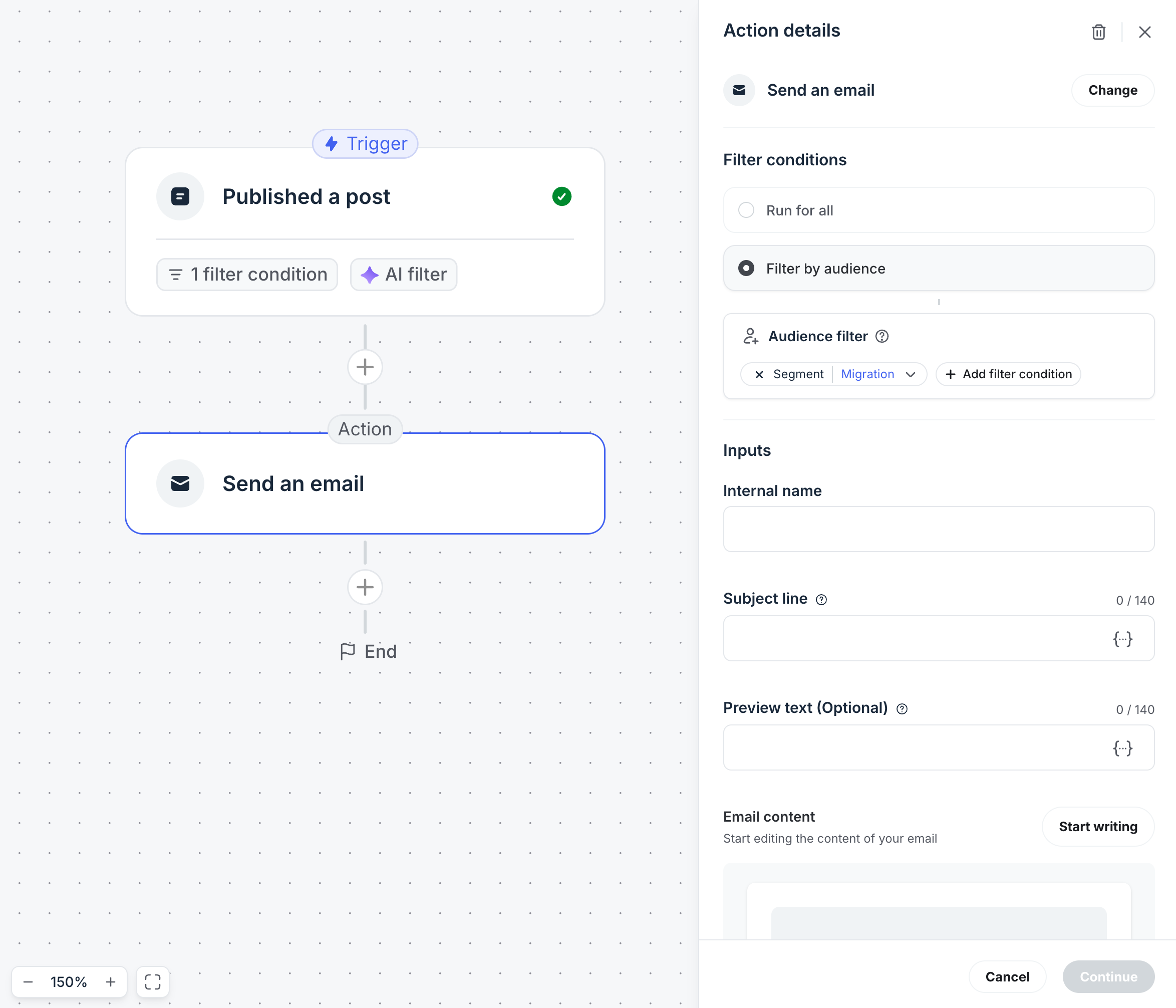 Email a Member When They Create a Post in a Space Email a Member When They Create a Post in a Space