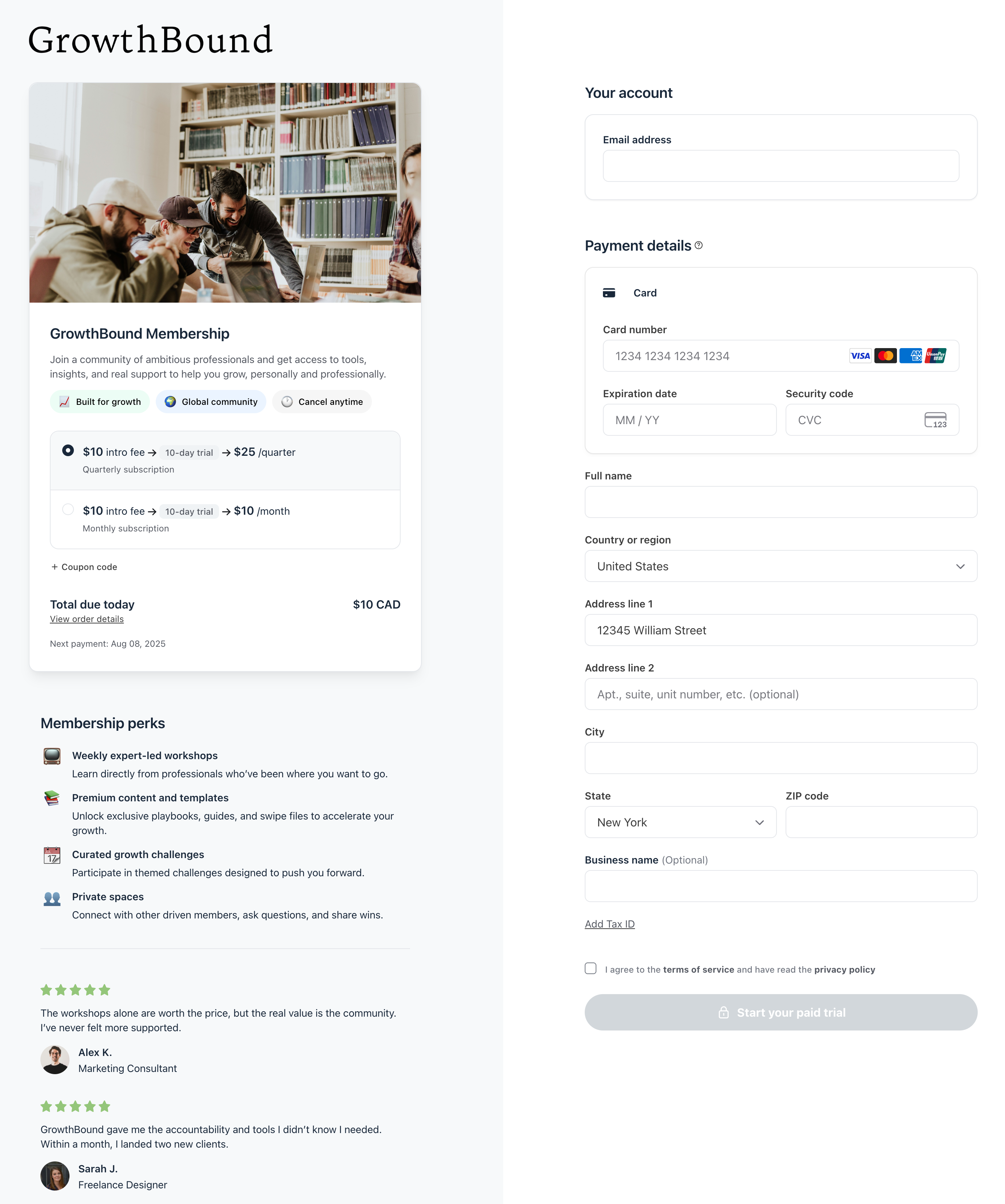 Example of Paywall Feature Example of Paywall Feature