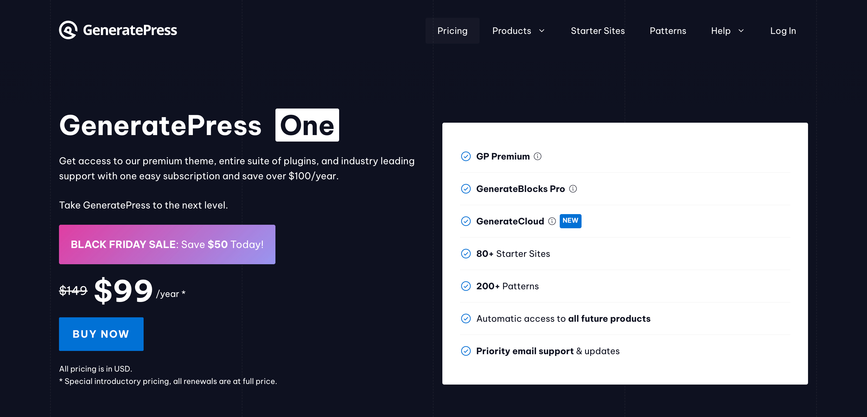 GP One Black Friday Pricing GP One Black Friday Pricing