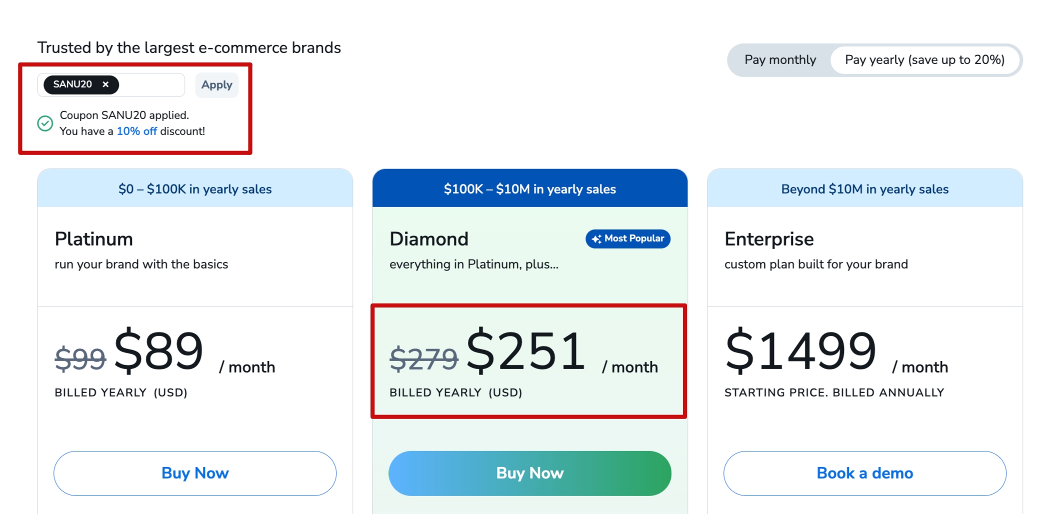Heium 10 Yearly Discounted Plans Heium 10 Yearly Discounted Plans