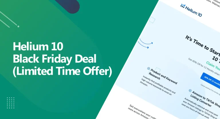 Helium 10 Black Friday