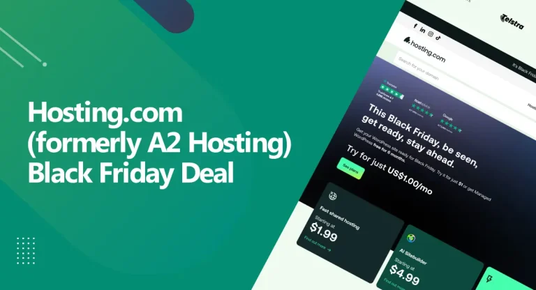 Hosting.com Black Friday Deal