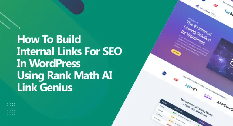 How to Build Internal Links For SEO in WordPress Using Rank Math AI Link Genius (Step-by-Step)