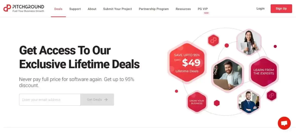 Pitchground Homepage AppSumo Alternatives Pitchground Homepage AppSumo Alternatives