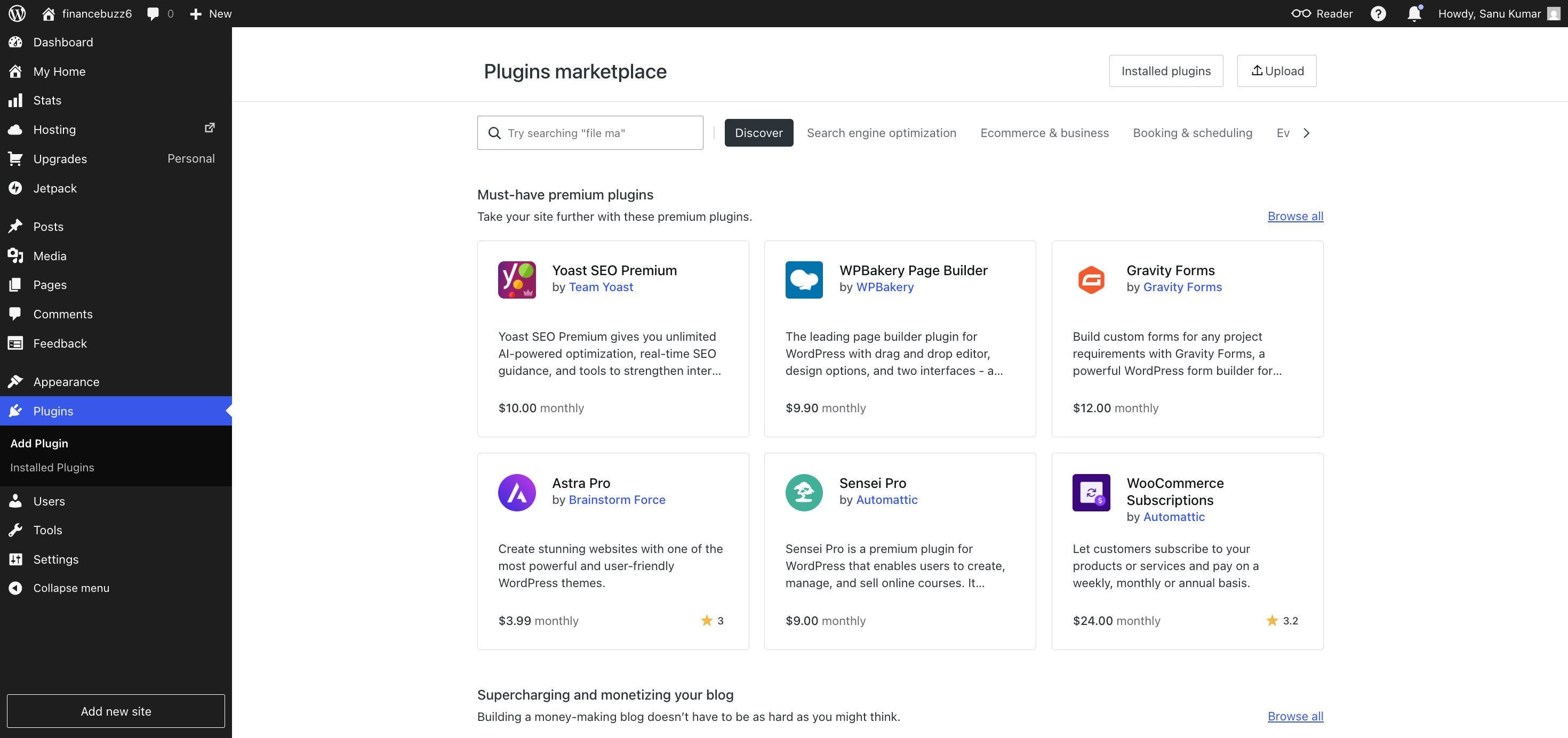 How to Install Plugins on WordPress.com Paid Plans