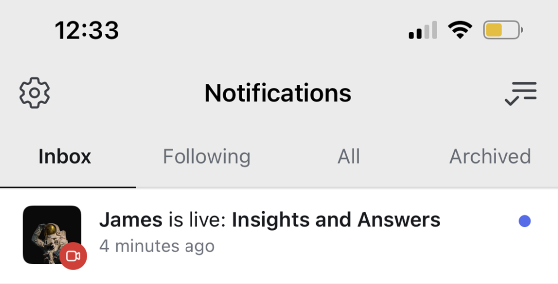 Push Notification Push Notification