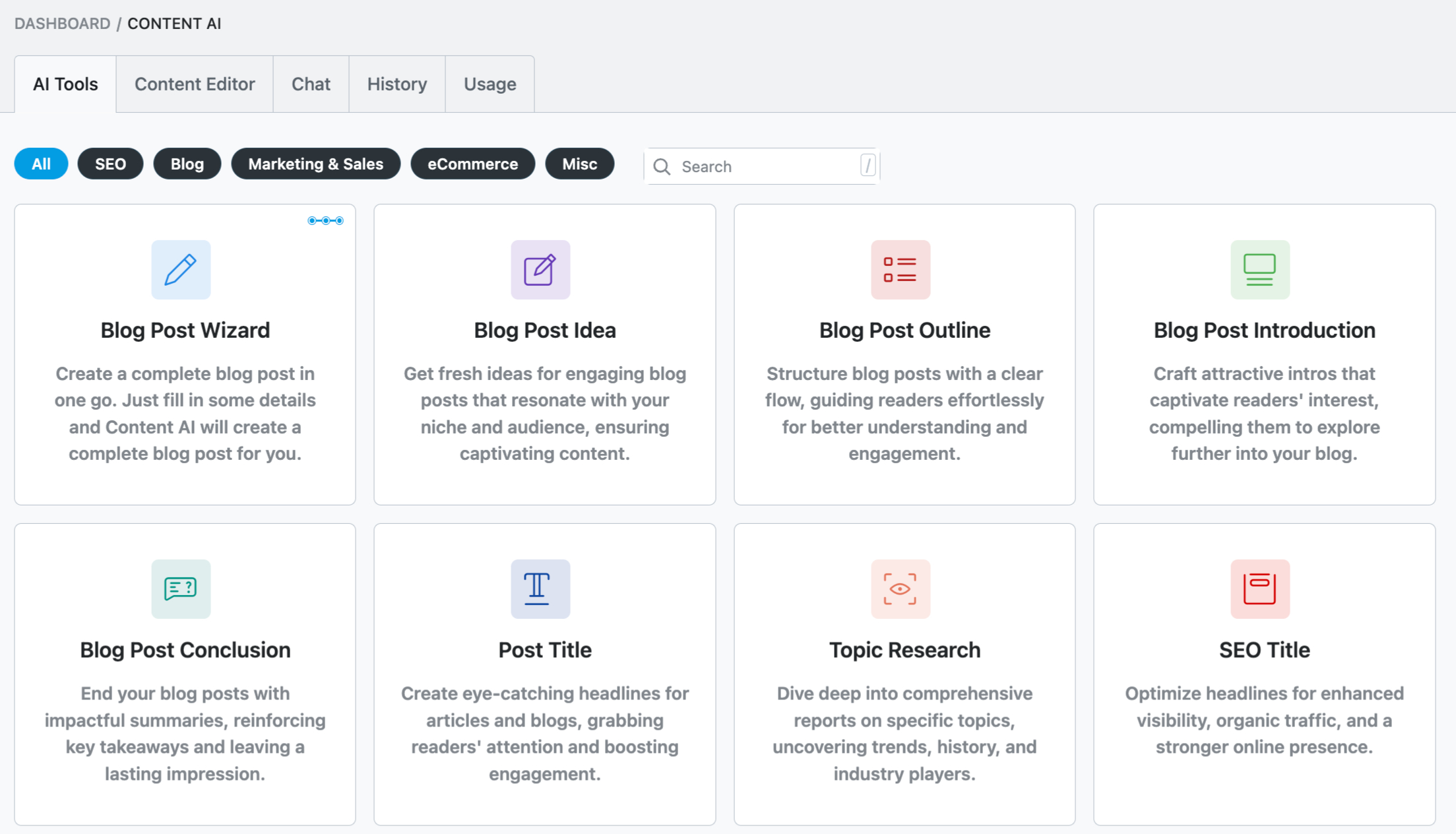 Rank Math Content AI Dashboard Rank Math Content AI Dashboard