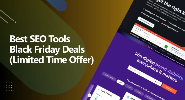 SEO Tools Black Friday Deals
