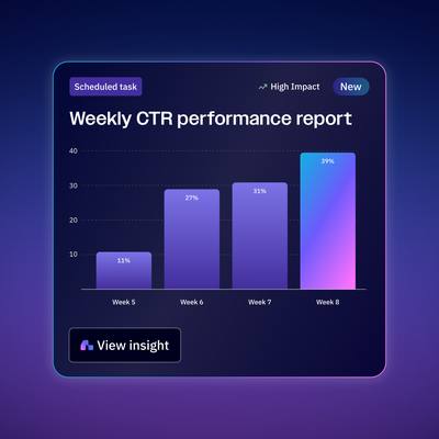 Scheduled Tasks and Actions