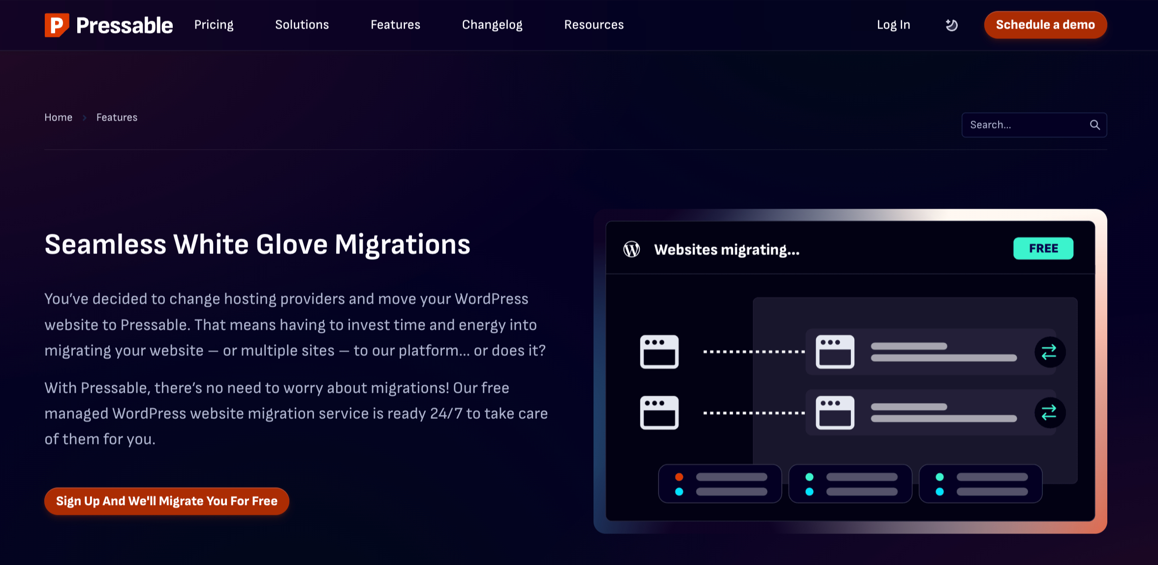 Seamless White Glove WordPress Migrations