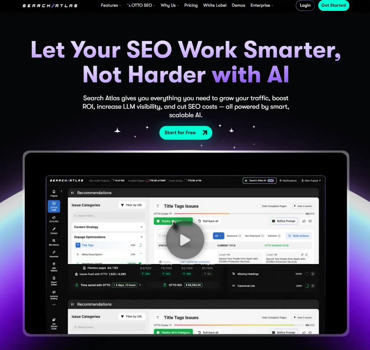Search Atlas Homepage Search Atlas Homepage
