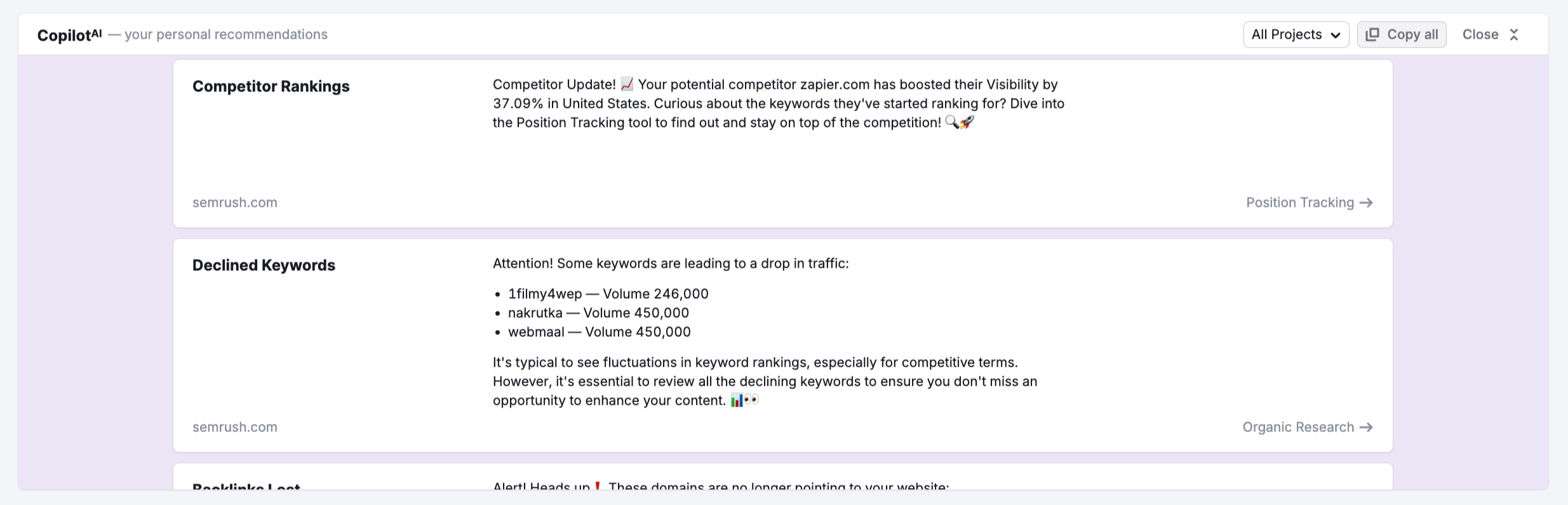 Semrush Copilot