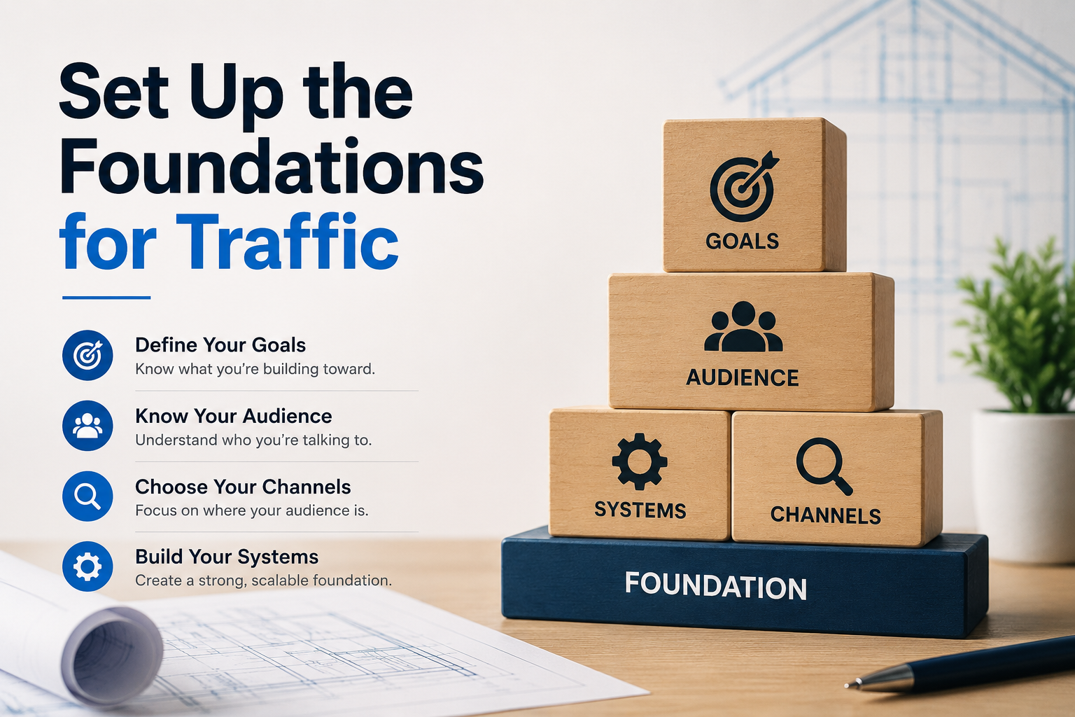 Set Up the Foundations for Traffic