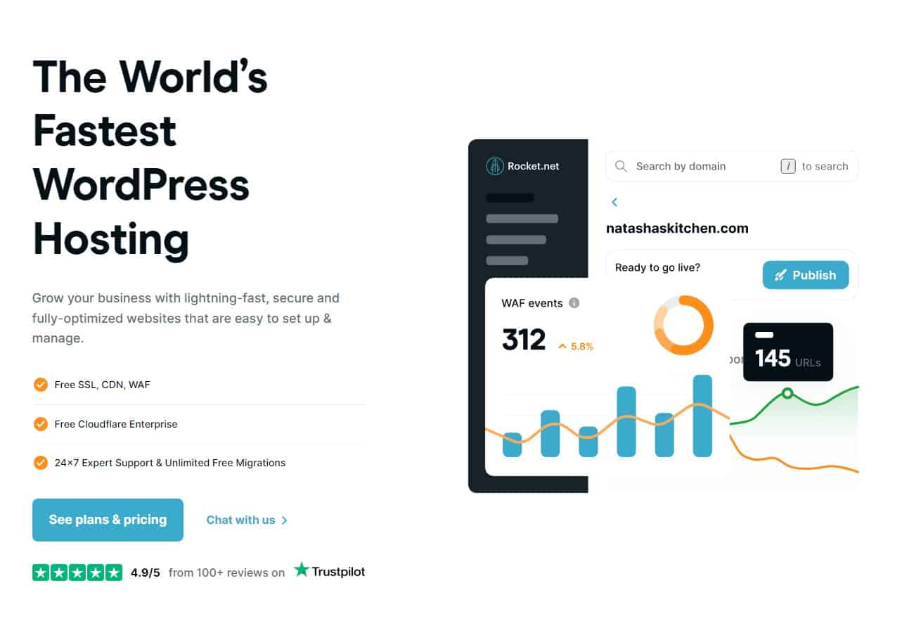 Simple Fast Secure WordPress Hosting Rocket.net Bare Metal Server Hosting Expert Review