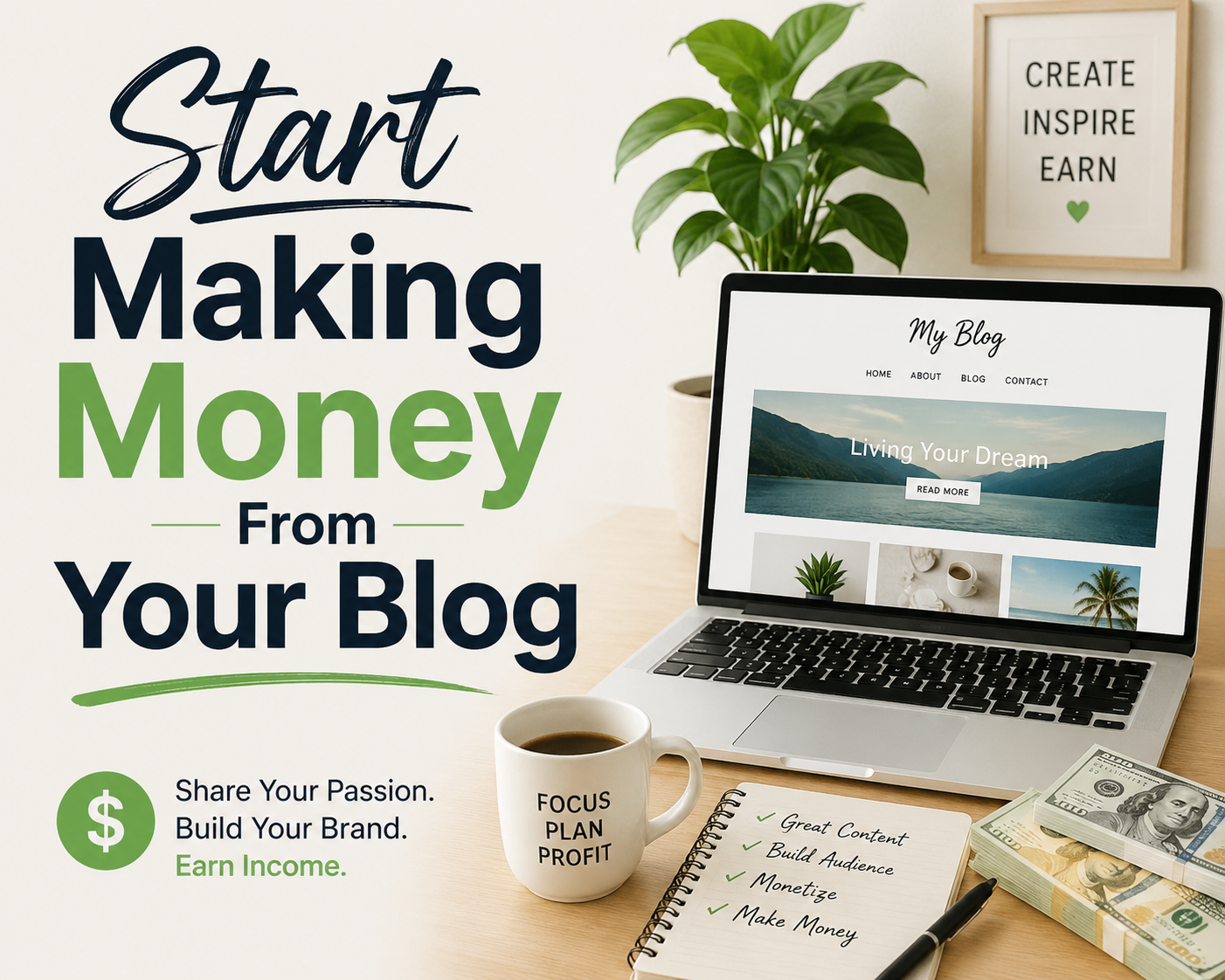 Start Making Money From Your Blog