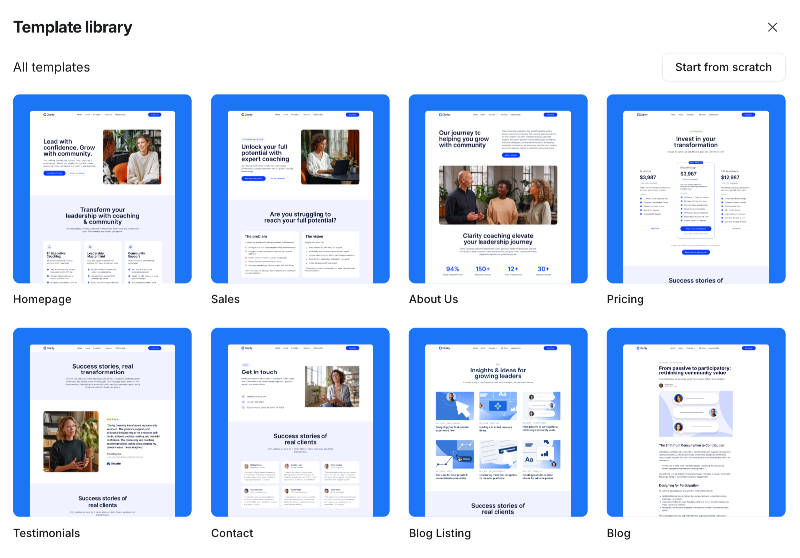 Template Library Template Library