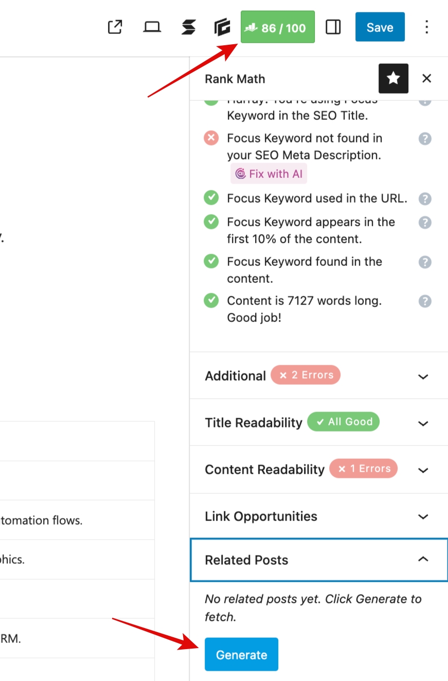 How to Build Internal Links For SEO in WordPress Using Rank Math AI Link Genius (Step-by-Step)