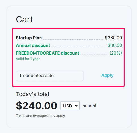 WP Engine Black Friday Coupon Applied