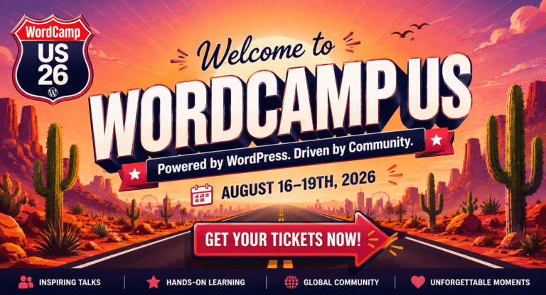 Welcome to WordCamp US 2026