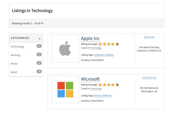 Yellow Pages Listing Yellow Pages Listing